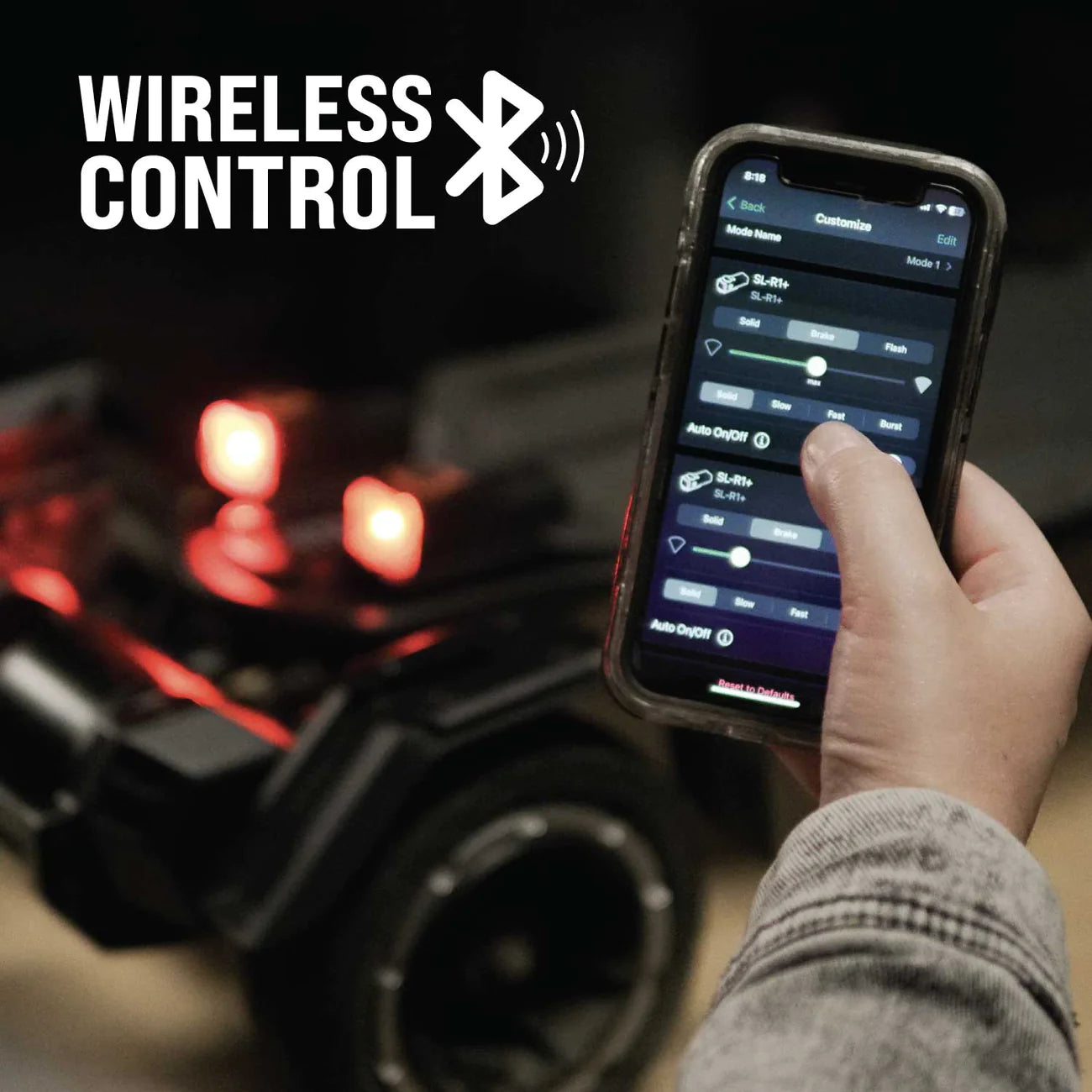 Shredlights bluetooth SL-300 FRONT TWO PACK (THE NEWEST MODEL)