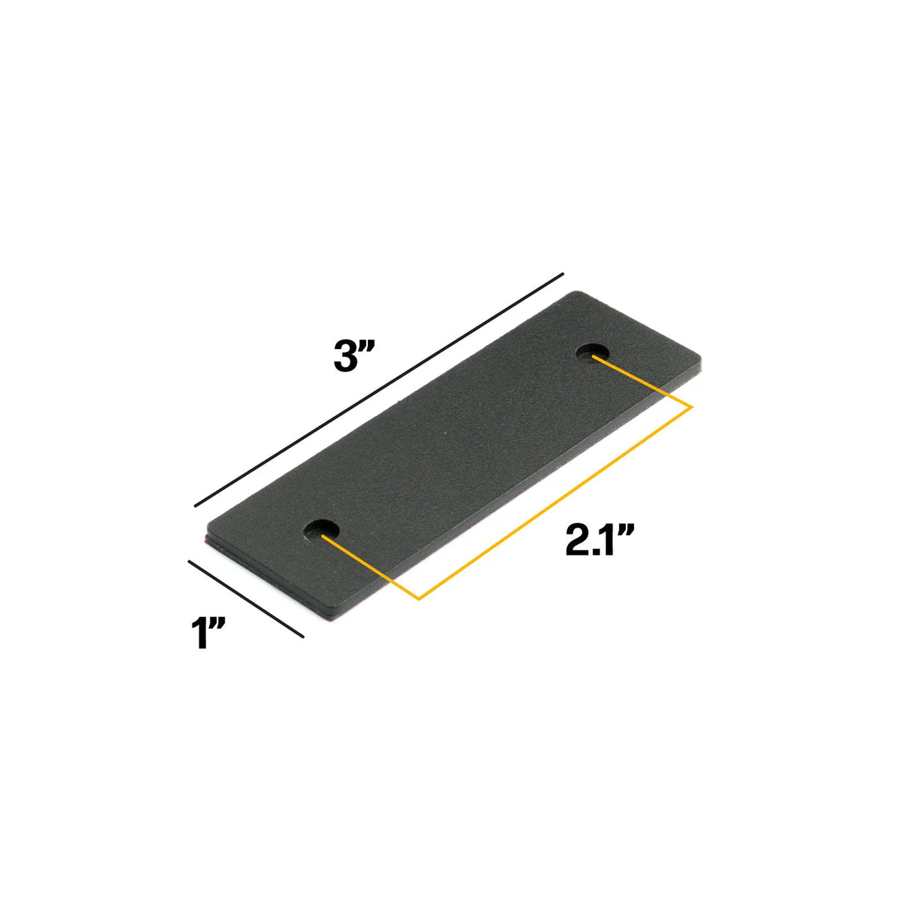 shredlights flat sticky magnet + base