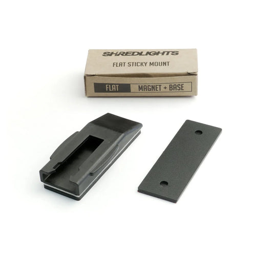 shredlights flat sticky magnet + base